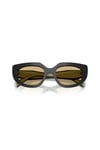 PRADA GUNES 0PR D02S 03K10R 53