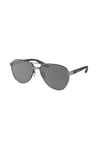Prada Linea Rossa 0PS 51YS 5AV07U 61 Erkek Güneş Gözlüğü