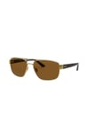 RAYBAN GUNES 0RB3663 001/5760 Erkek