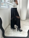 Asimetrik Dantel Detaylı Saten Eterk