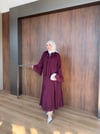 Raya Tül Modal Takım - Bordo