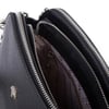 1483 Nas Bag Kadın Omuz ve Çapraz Zincirli ve Uzun Çift Askılı (20x15 cm) Siyah Victoria