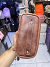 Hakiki deri küçük boy erkek el çantası ebat 20 cm 10 cm Eskitme old deri