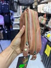 Hakiki deri küçük boy erkek el çantası ebat 20 cm 10 cm Eskitme old deri