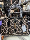 Leopar büyük boy kadın omuz çantası 853 ebat 35cm25