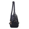 Nas Bag Kadın Crossbody Bag Bel ve Body Bag Siyah Victoria
