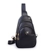 Nas Bag Kadın Crossbody Bag Bel ve Body Bag Siyah Victoria