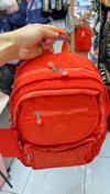 Nas Bag Unisex Büyük Boy Zararlı Kimyasal İçermeyen Waterproof Sırt Çantası Turuncu