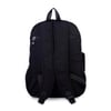 Nas Bag Unisex Hafif Büyük Boy Okul Çantası ve Spor Çantası Çok Gözlü Siyah