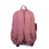 Nas Bag Unisex Hafif Büyük Boy Okul Çantası ve Spor Çantası Çok Gözlü Gül Kurusu