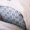 Nas Bag Unisex Hafif Büyük Boy Okul Çantası ve Spor Çantası Çok Gözlü Bej