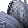 Nas Bag Unisex Hafif Büyük Boy Okul Çantası ve Spor Çantası Çok Gözlü Gri
