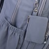Nas Bag Unisex Hafif Büyük Boy Okul Çantası ve Spor Çantası Çok Gözlü Gri