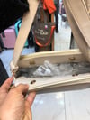 Postacı çok gözlü yumuşak deri nas bags ebat 27cm20 