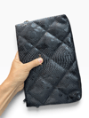 Siyah  baskılı  deri  Kadın clutch çanta kılaç çanta portföy çanta el çantası ebat 20cm30