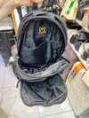 siyah Volunteer uni sex sırt çantası a kalite hafif kumaş orta boy ebat 38cm28cm
