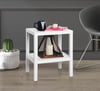 Minihome 2 Katlı Çok Amaçlı Dekoratif Raf Beyaz