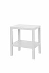 Minihome 2 Katlı Çok Amaçlı Dekoratif Raf Beyaz