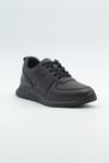 MASİSMASİS BAKER SİYAH GERÇEK DERİ SNEAKER
