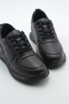 MASİSMASİS BAKER SİYAH GERÇEK DERİ SNEAKER