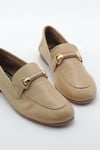MASİSMASİS DAMS GERÇEK DERİ NUDE LOAFER