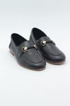 MASİSMASİS DAMS GERÇEK DERİ SİYAH LOAFER