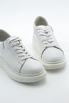 MASİSMASİS ENSİRO BEYAZ GERÇEK DERİ SNEAKER