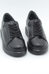 MASİSMASİS ENSİRO SİYAH GERÇEK DERİ SNEAKER