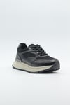 MASİSMASİS ERSE SİYAH DERİ SNEAKER