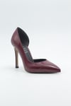 MASİSMASİS ESTER BORDO RUGAN STİLETTO