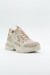 MASİSMASİS GARİS BEJ LEOPAR SNEAKER