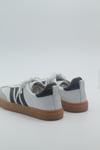 MASİSMASİS HİRE HAKİKİ DERİ BEYAZ SİYAH SNEAKER