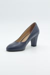 MASİSMASİS KİSTA LACİVERT GERÇEK DERİ KLASİK AYAKKABI