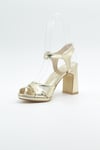 MASİSMASİS LORİDA GOLD METALİK GECE  AYAKKABISI