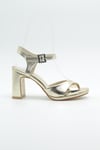 MASİSMASİS LORİDA GOLD METALİK GECE  AYAKKABISI