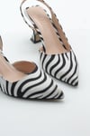 MASİSMASİS MİKAM ZEBRA STİLETTO