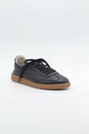 MASİSMASİS NİLA SİYAH GERÇEK DERİ SNEAKER