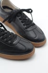 MASİSMASİS NİLA SİYAH GERÇEK DERİ SNEAKER