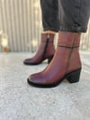 MASİSMASİS OPTİMA BORDO GERÇEK DERİ BOT