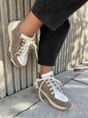 MASİSMASİS PROTO BEJ GERÇEK DERİ SNEAKERBOT
