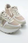 MASİSMASİS RENAVİ GERÇEK BEJ SİYAH SNEAKER 