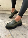 MASİSMASİS RENVER HAKİ GERÇEK DERİ LOAFER 