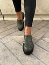 MASİSMASİS RENVER HAKİ GERÇEK DERİ LOAFER 