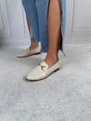 MASİSMASİS ROLES TAŞ HAKİKİ DERİ LOAFER