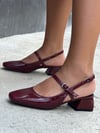 MASİSMASİS RULİVO BORDO RUGAN TOPUKLU BABET