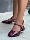 MASİSMASİS RULİVO BORDO RUGAN TOPUKLU BABET