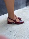 MASİSMASİS RULİVO BORDO RUGAN TOPUKLU BABET