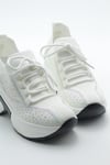 MASİSMASİS TİME BEYAZ TAŞLI DOLGU SNEAKER