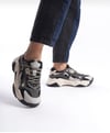 MASİSMASİS VECİA BUZ SİYAH SNEAKER SPOR AYAKKABI