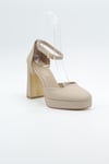 MASİSMASİS VEMOR NUDE PLATFORM ABİYE AYAKKABI